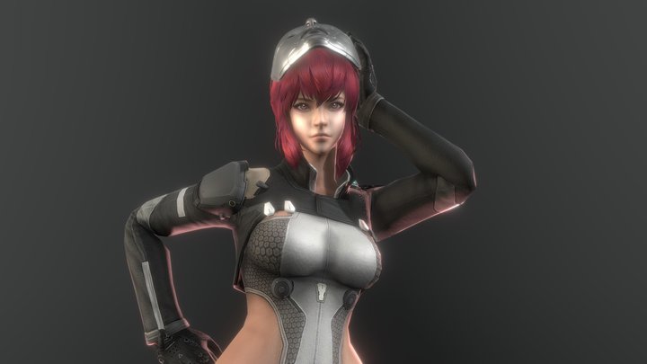 Ghost in the Shell 3D Model