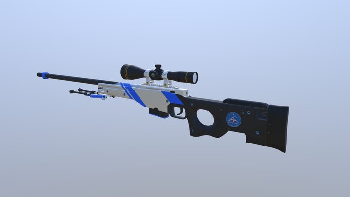 AWP SPACE FORCE 3D Model