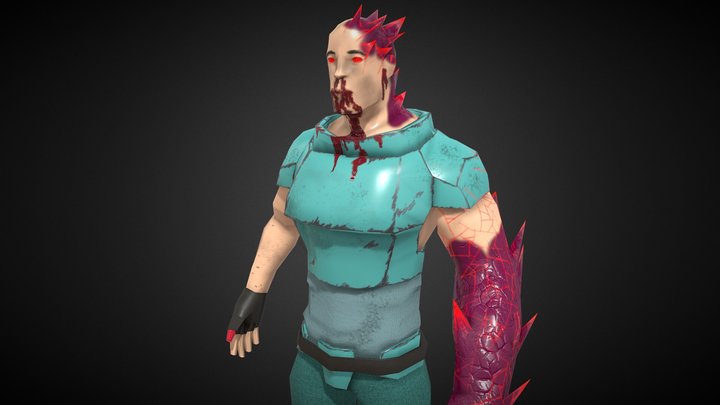 Doom Enemy (Spikey) 3D Model
