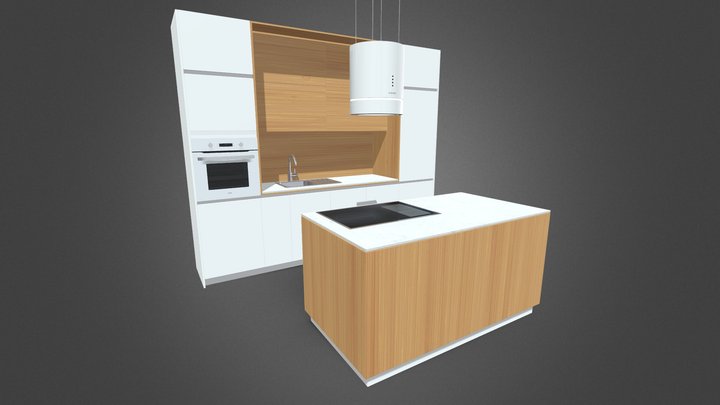 Kitchen Set02 3D Model