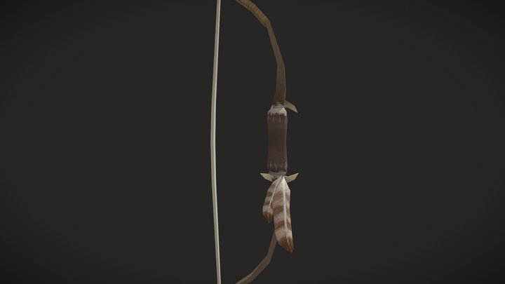Hunting Bow 3D Model