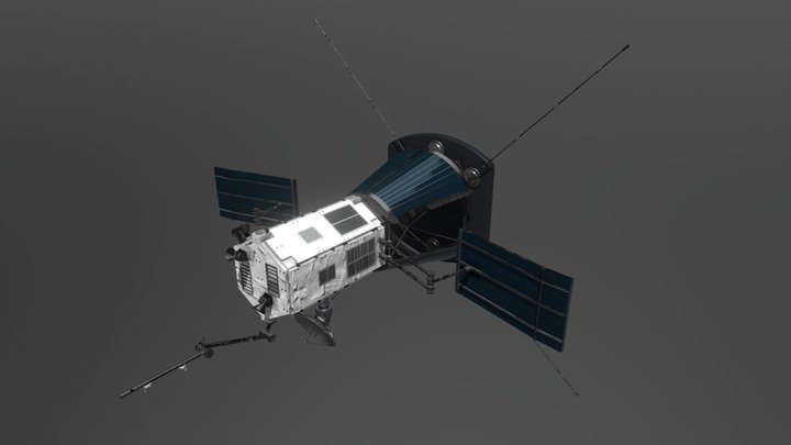 La sonde Parker Solar Probe 3D Model