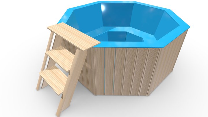 Купель 3D Model