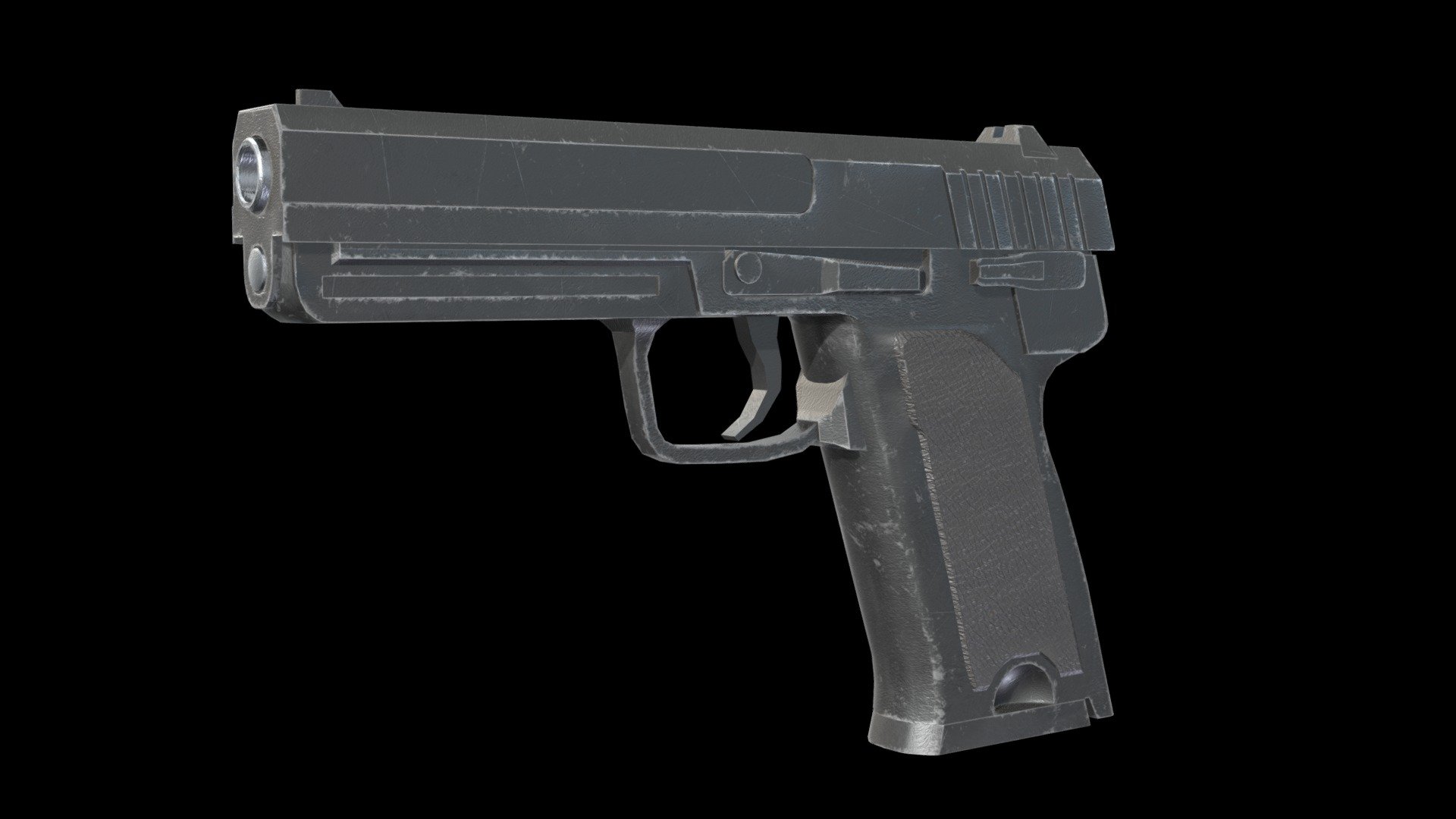 HK USP - Download Free 3D model by sh4m4n [677eccf] - Sketchfab