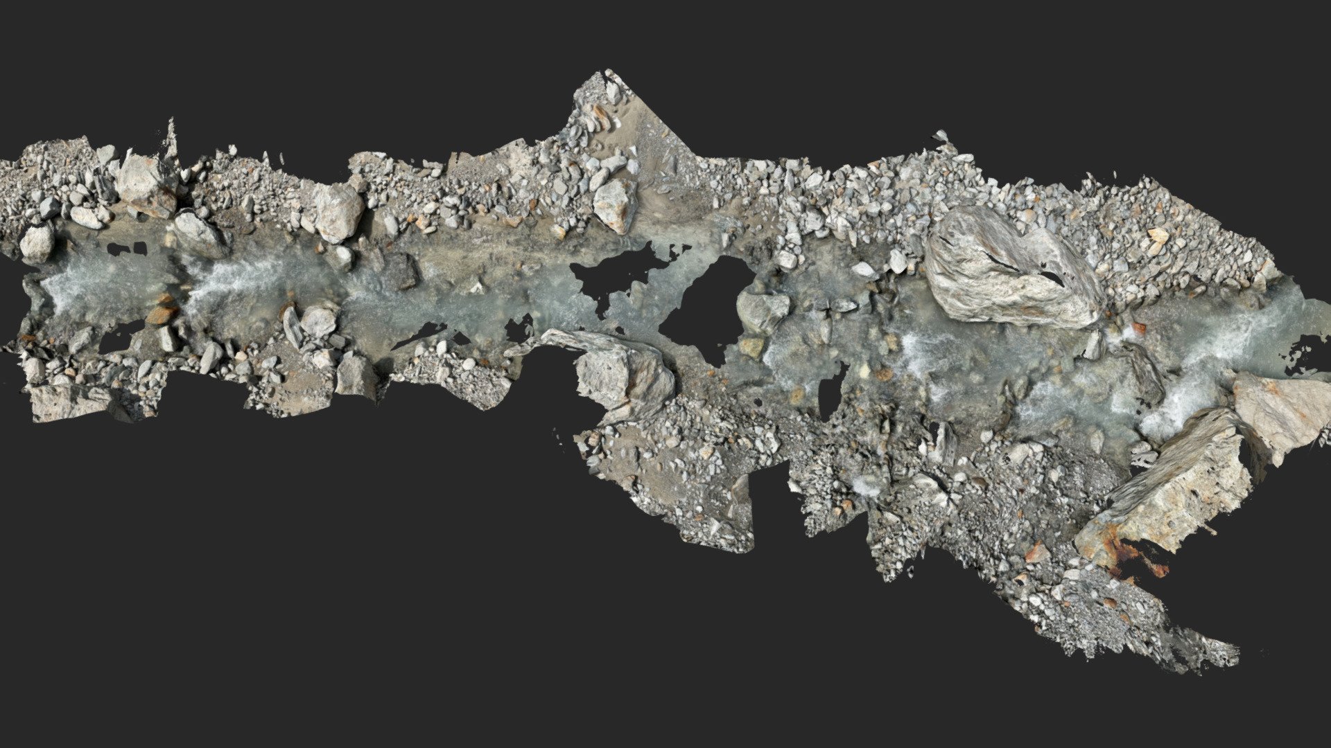 creek lidar scan