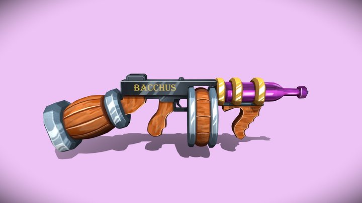Bachus_Weapon 3D Model