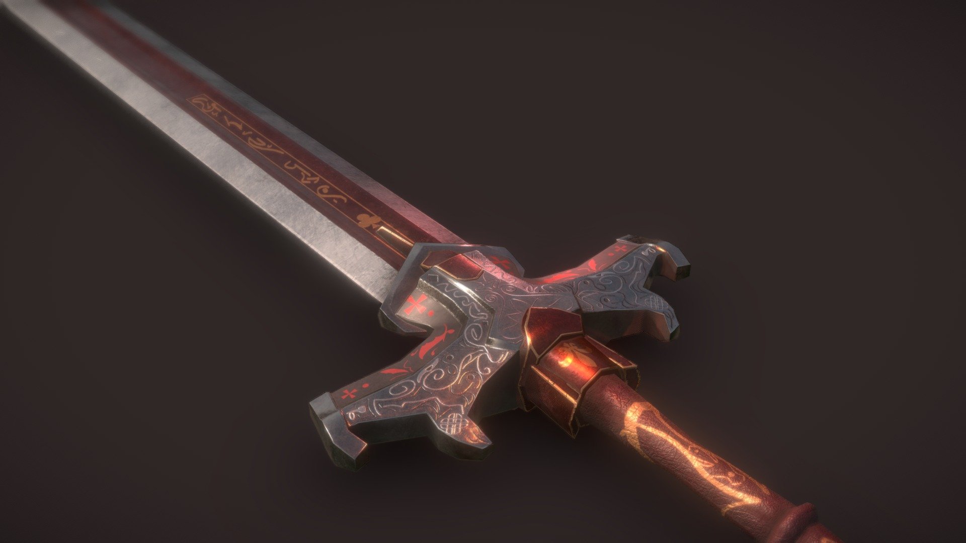 Greatsword Buy Royalty Free 3d Model By Plazma019 678045c Sketchfab Store 