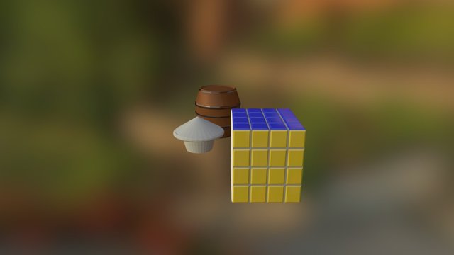 Mesh Modelling Exercise CG Cookie 3D Model