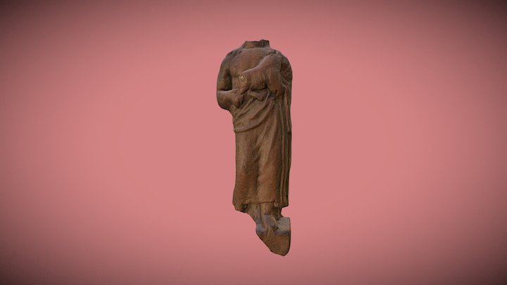 Statuetta-terracotta 3D Model