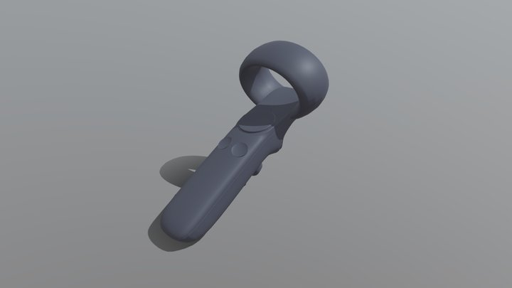 Vive Focus Plus Controller 3D Model