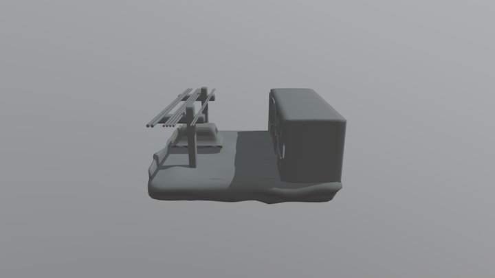 Star Wars Disney Project Scene 3D Model