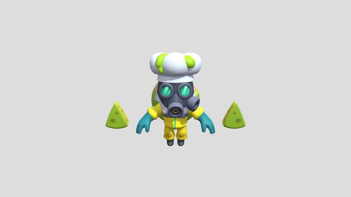 Dynamike Toxic Obj 3D Model