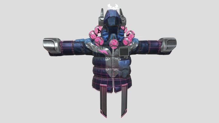 Meta Jacket 3D Model