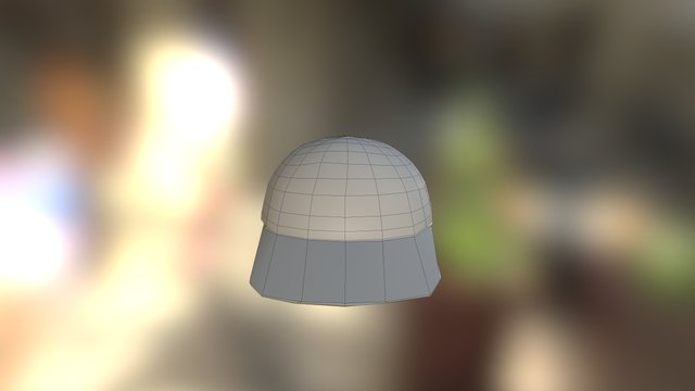 Trucker Hat 3D Model
