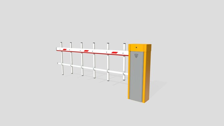 Half Height Curtain Arm Barrier – ARM-PRY – Gratis 3D-model STL