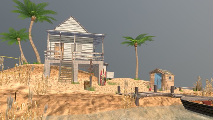 Diorama [DAE End Assignment] 3D Model