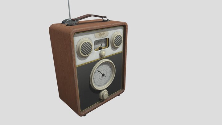 Radio_low 3D Model