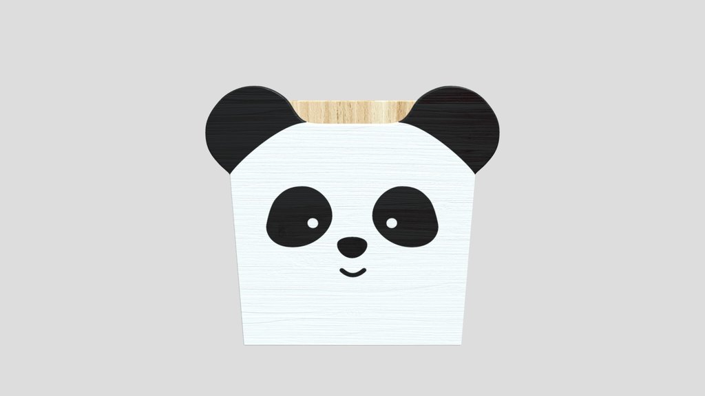 Animalbox Panda Storage Box