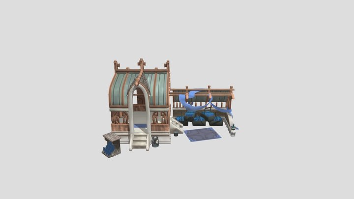 Merchant House Test 3D Model