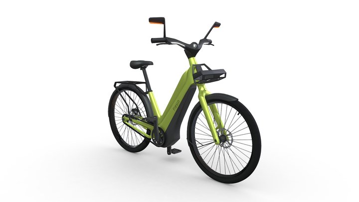 Fresco AR City e-bike 3D Model