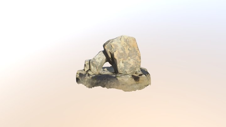 Alabama Hills Granite Boulders (by Yuan Ning) 3D Model