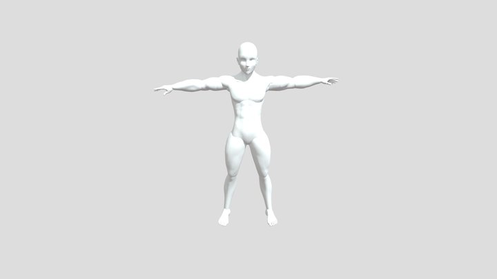 Modelo Base Man 3D Model