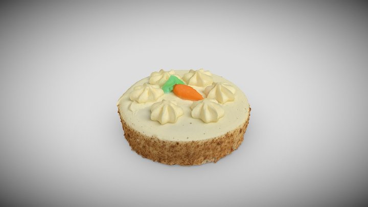 Carrot Cake 3D Model