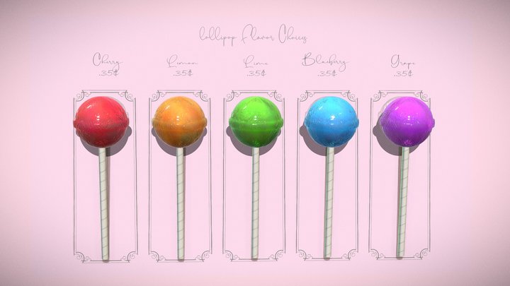 Lollipop Array – Modelo 3D gratuito STL