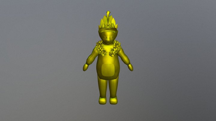 Durian Guy 3D Model