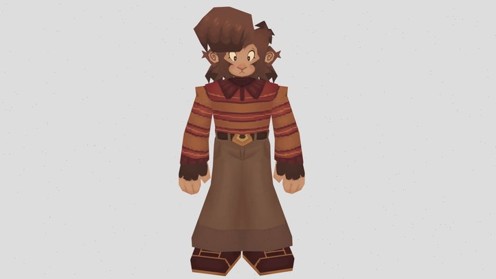 Lowpoly Mack (BY @CHANTAKO)