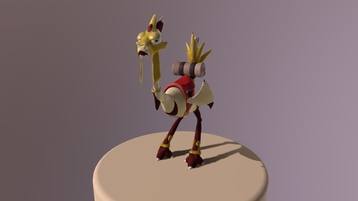 Dragodinde 3D Model