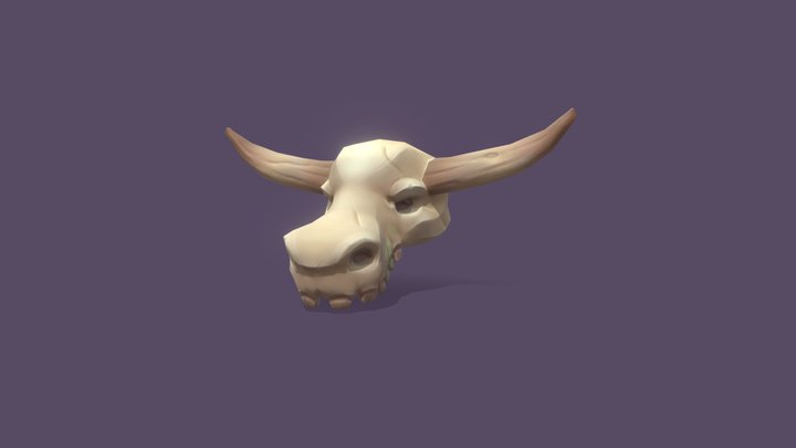 minotaur skull 3D Model