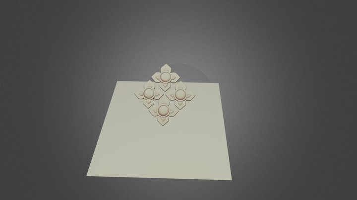 ลายไทย 3D Model