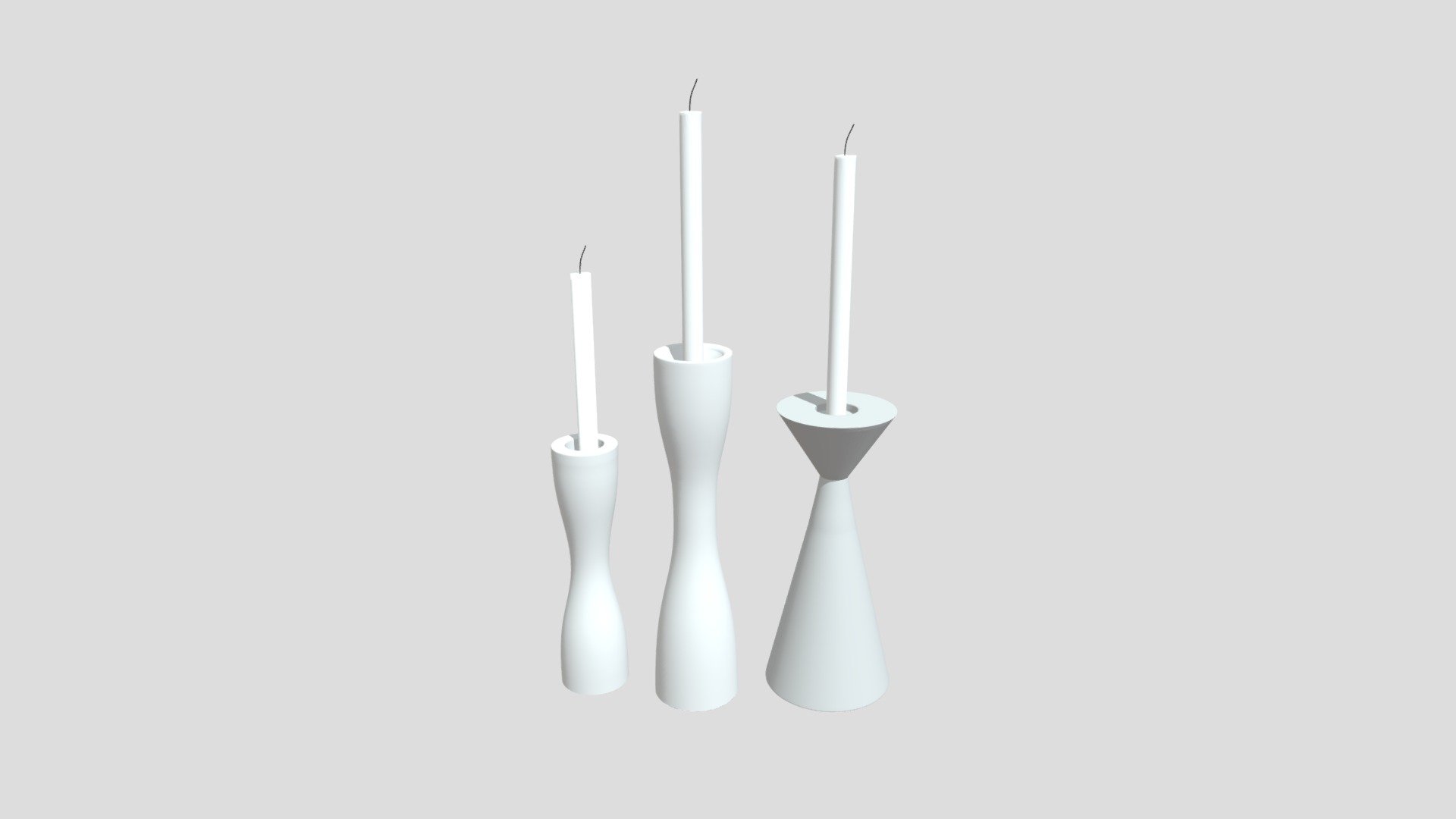 Candlestick with elegant decor