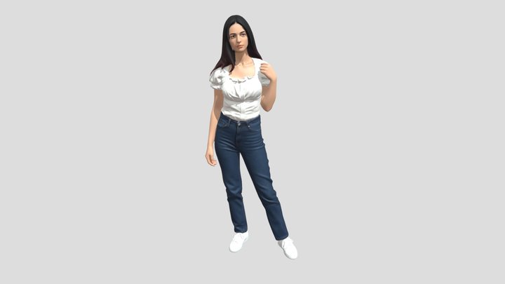 Casual Confidence Portrait – Modello 3D gratuito STL