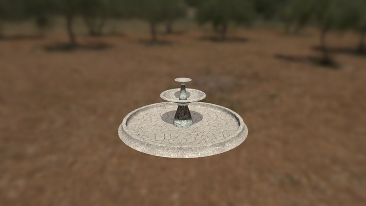 Fountain 3D Model