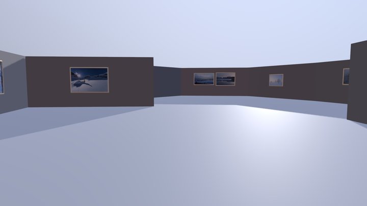 Tavlor I Galleri 3D Model