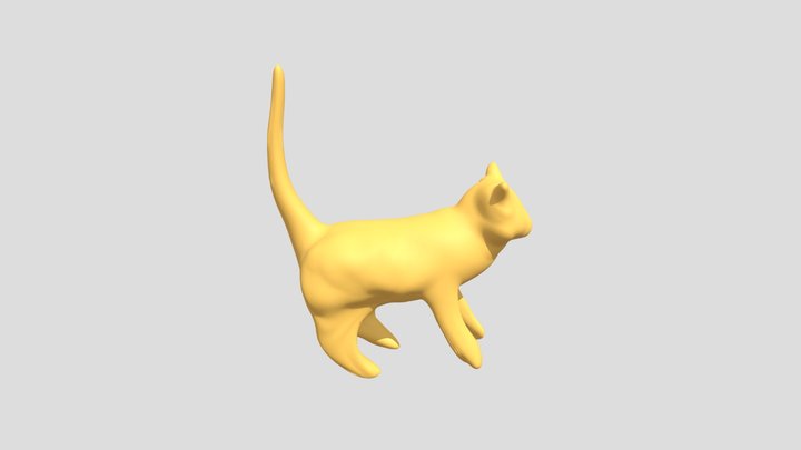 cat yourMesh 3D Model