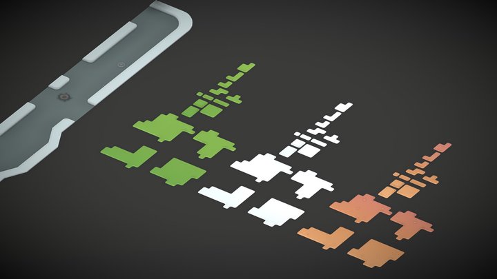 EDGE - Modular Grounds [game-ready] 3D Model