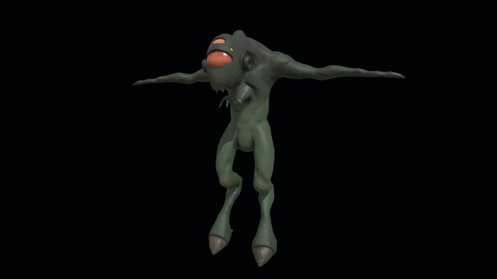 Vortigaunt 3D Model