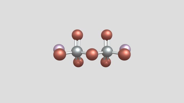 Dicromato De Potasio 3D Model