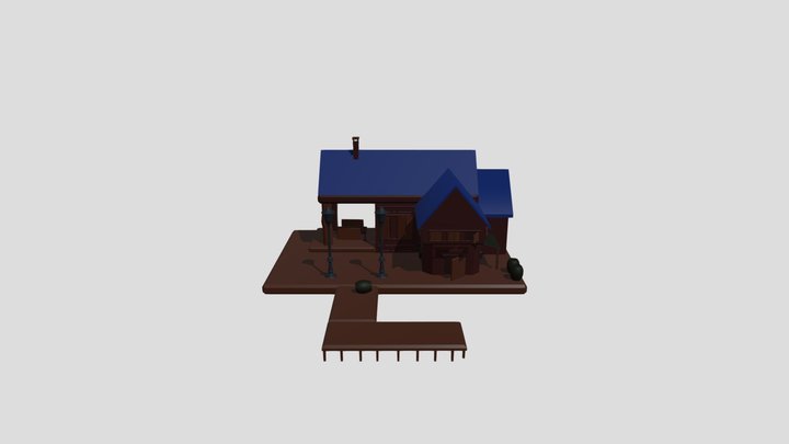 Grasso Lou Diorama 3D Model