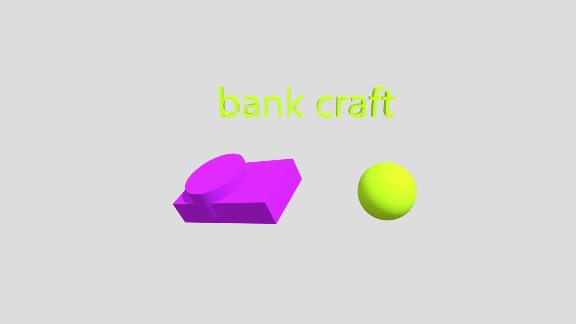 Bank Craft Model