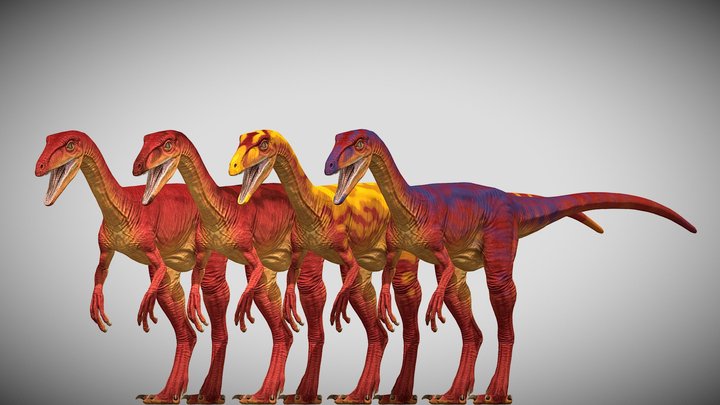 JWE2 Segisaurus Pack – Kostenloses 3D-Modell STL