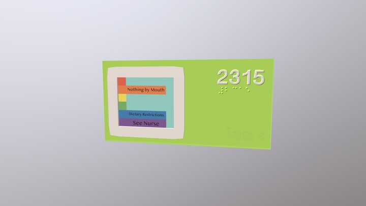 Sign (combined 2) 3D Model