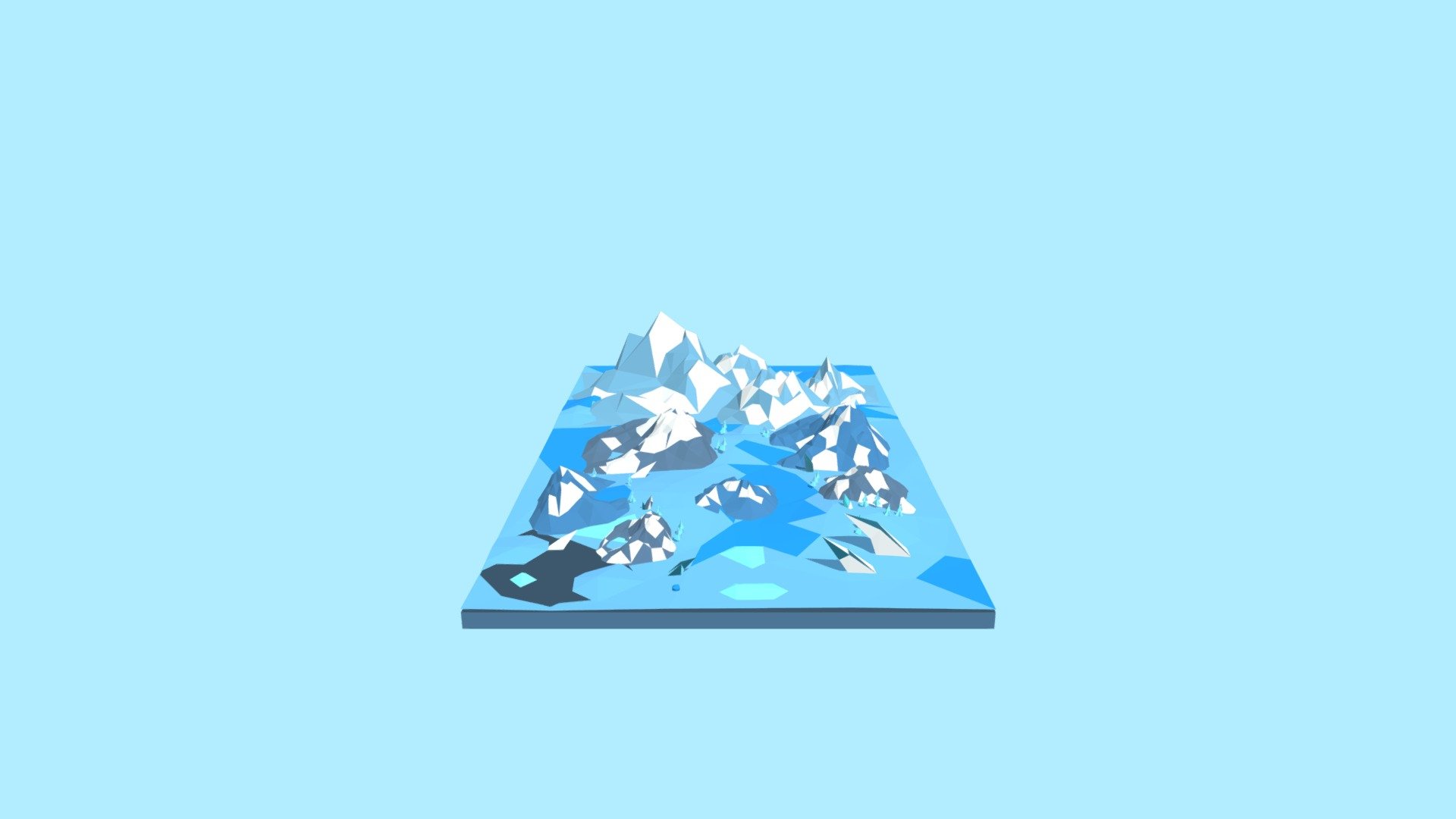 Mountains Bg - Download Free 3D model by vectorplay2024 (@vectorplay ...