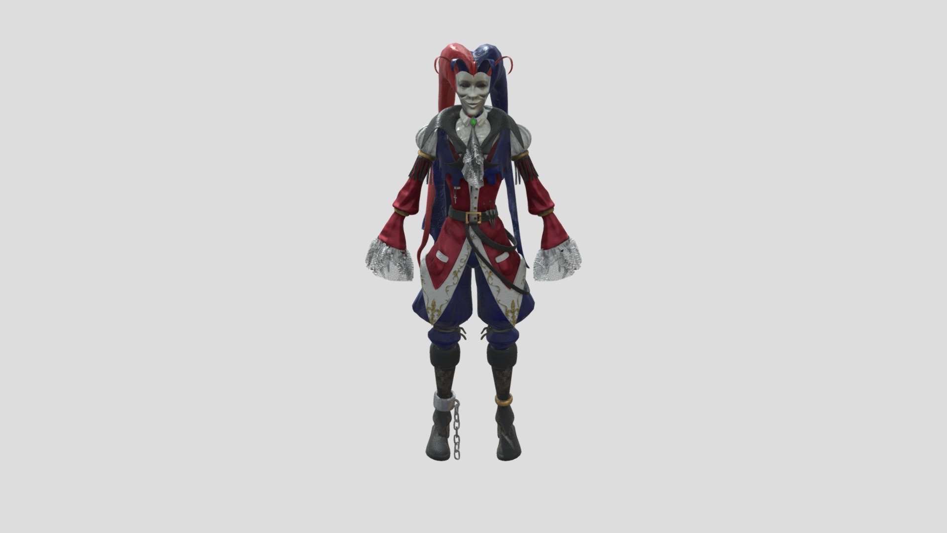 Reveloution Jester - 3D model by Alex Parr (@Alex-parr) [6795994 ...