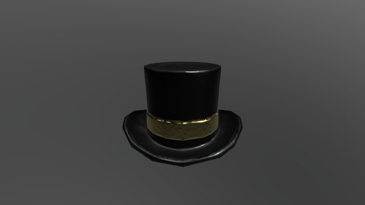 Sombrero Low 3D Model