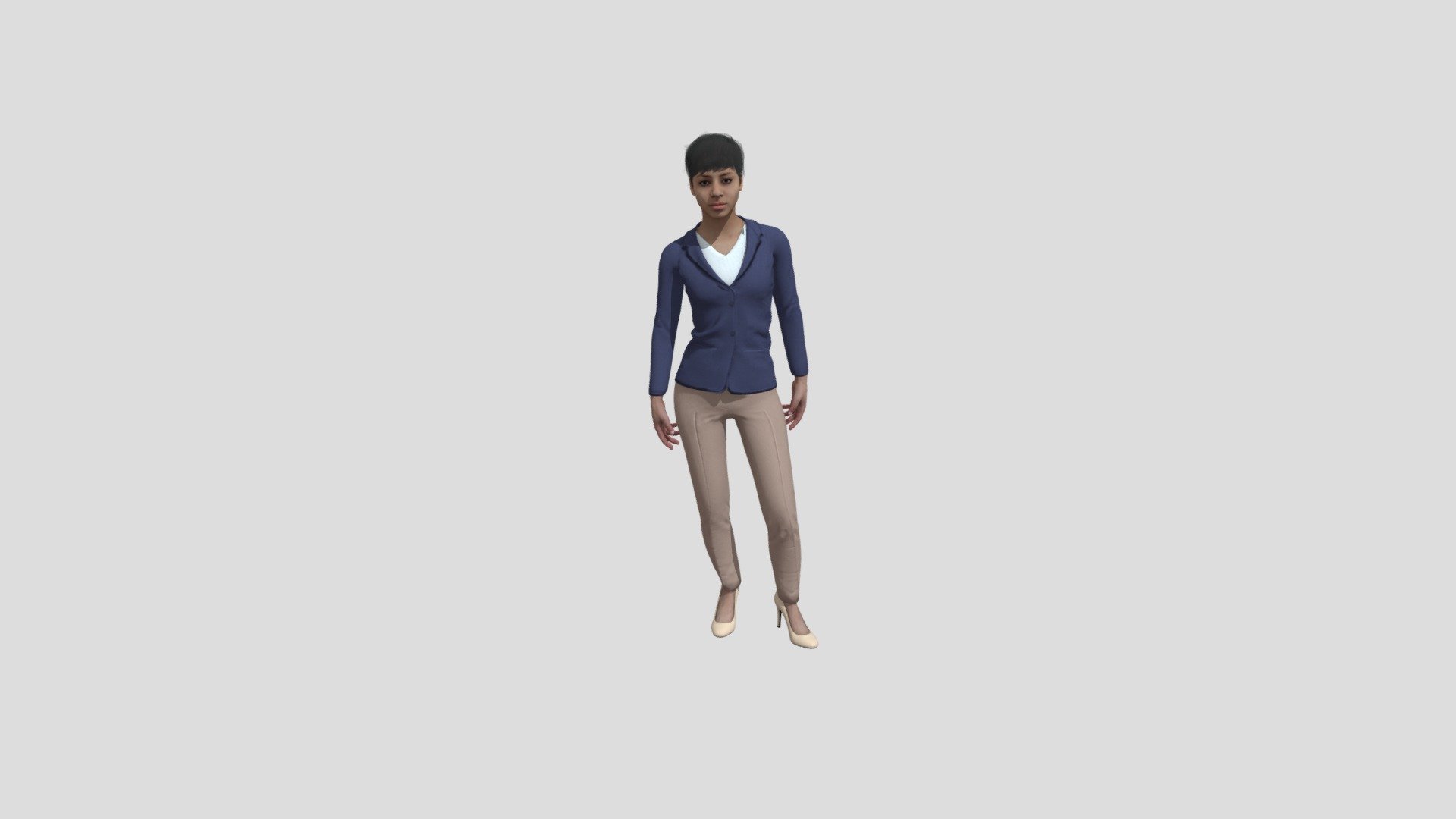 Ibu Aina - Idle - Download Free 3D model by p143467 [679682e] - Sketchfab