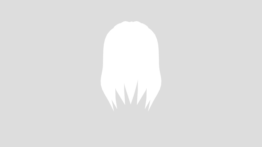 Female Stylized Medium Length Black Hair